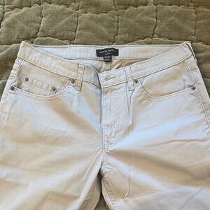Banana Republic Light Grey Slim Fit Pants